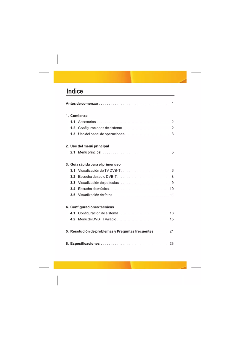 Page 1 of the manual User Manual Airis PMT00