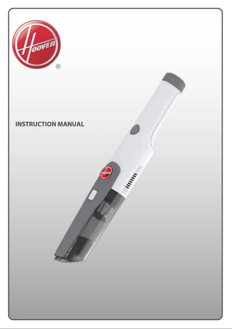 Page 1 de la notice Manuel utilisateur Hoover H-HANDY 700 PETS HH710TPT 001