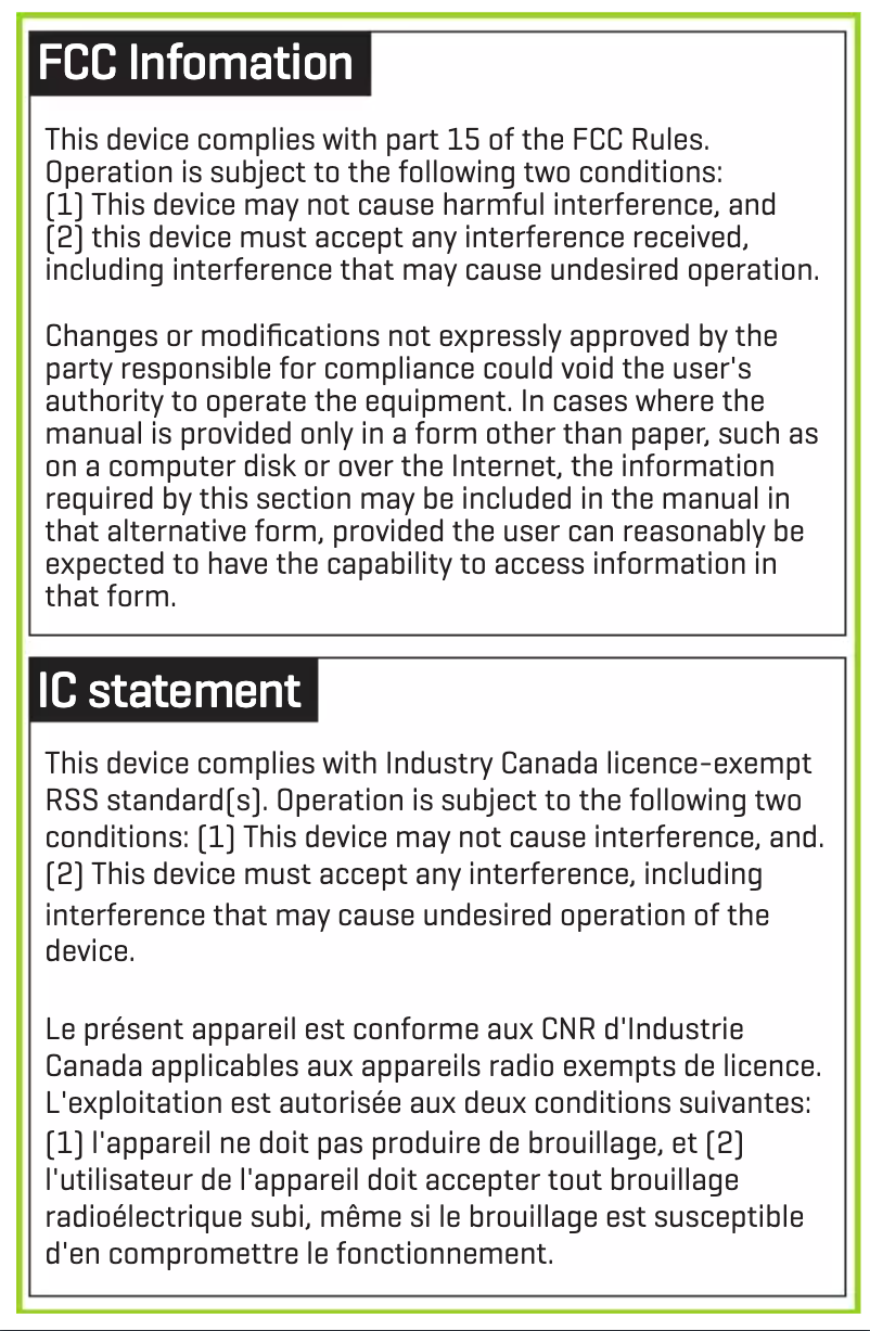 Page 1 of the manual User Manual NUU Mobile F2