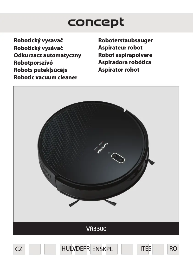 Page 1 de la notice Manuel utilisateur Concept VR3300