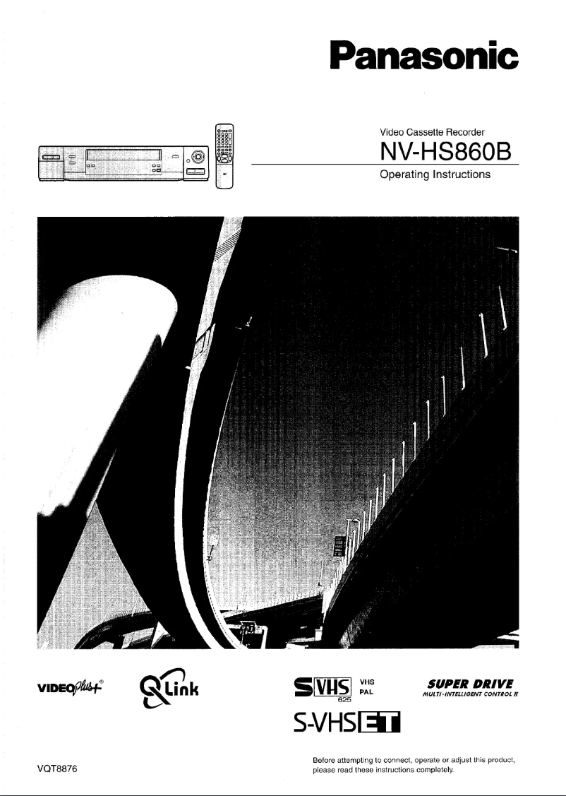 Página 1 del manual Manual de usuario Panasonic NV-HS860B