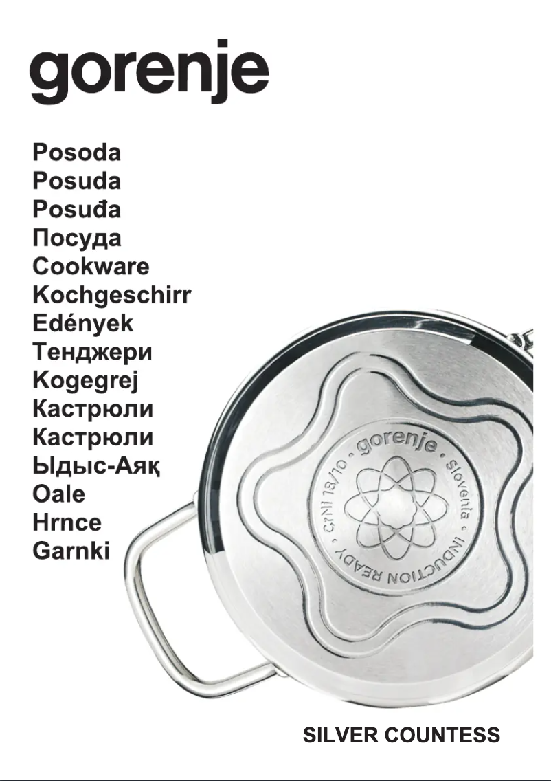 Page n°1 - Manuel utilisateur Gorenje CW3SC