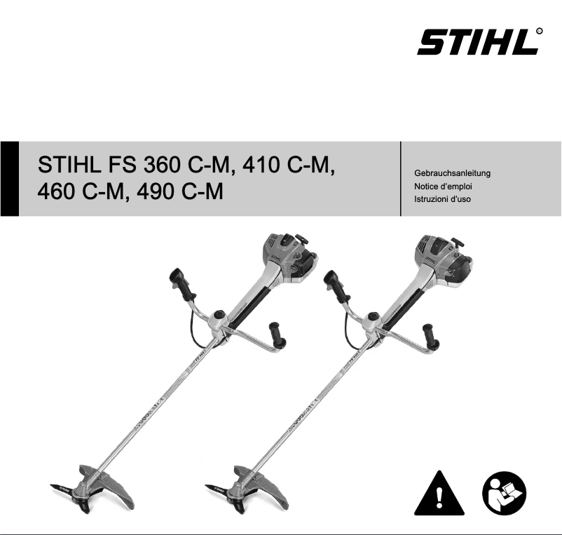 Page 1 de la notice Manuel utilisateur Stihl FS 410 C-EM