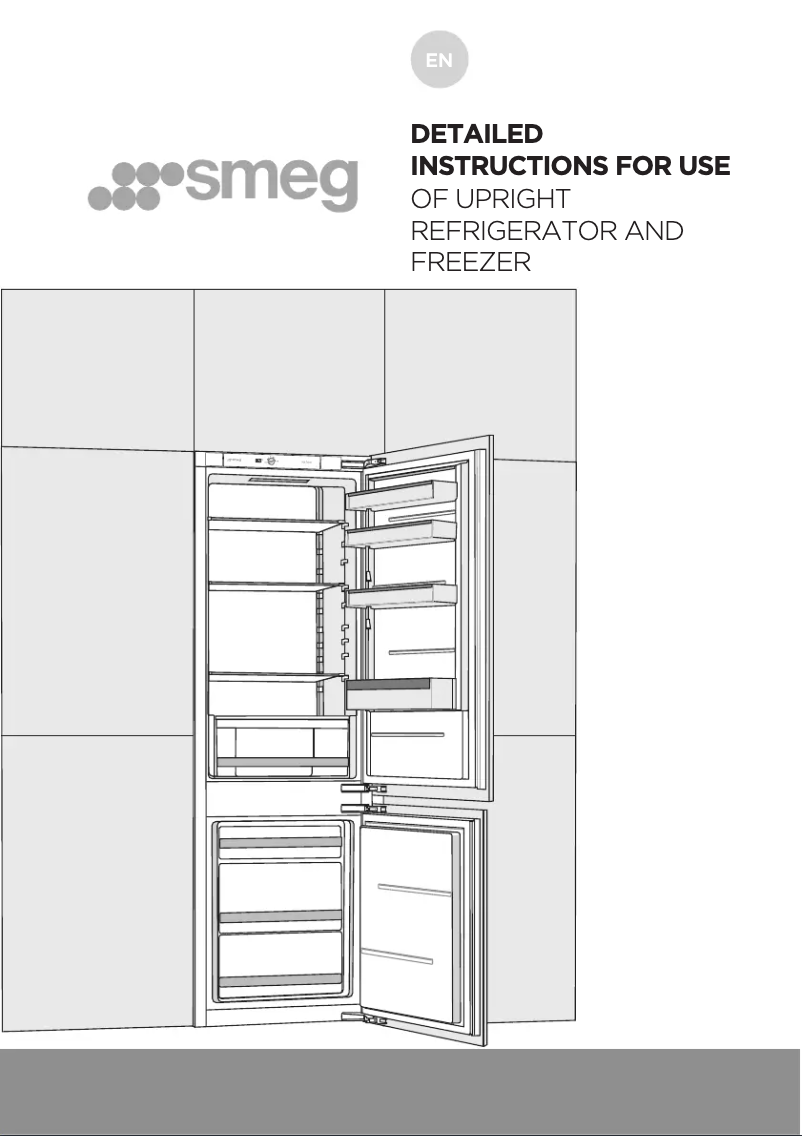 Page 1 de la notice Manuel utilisateur Smeg CI178NFDHS