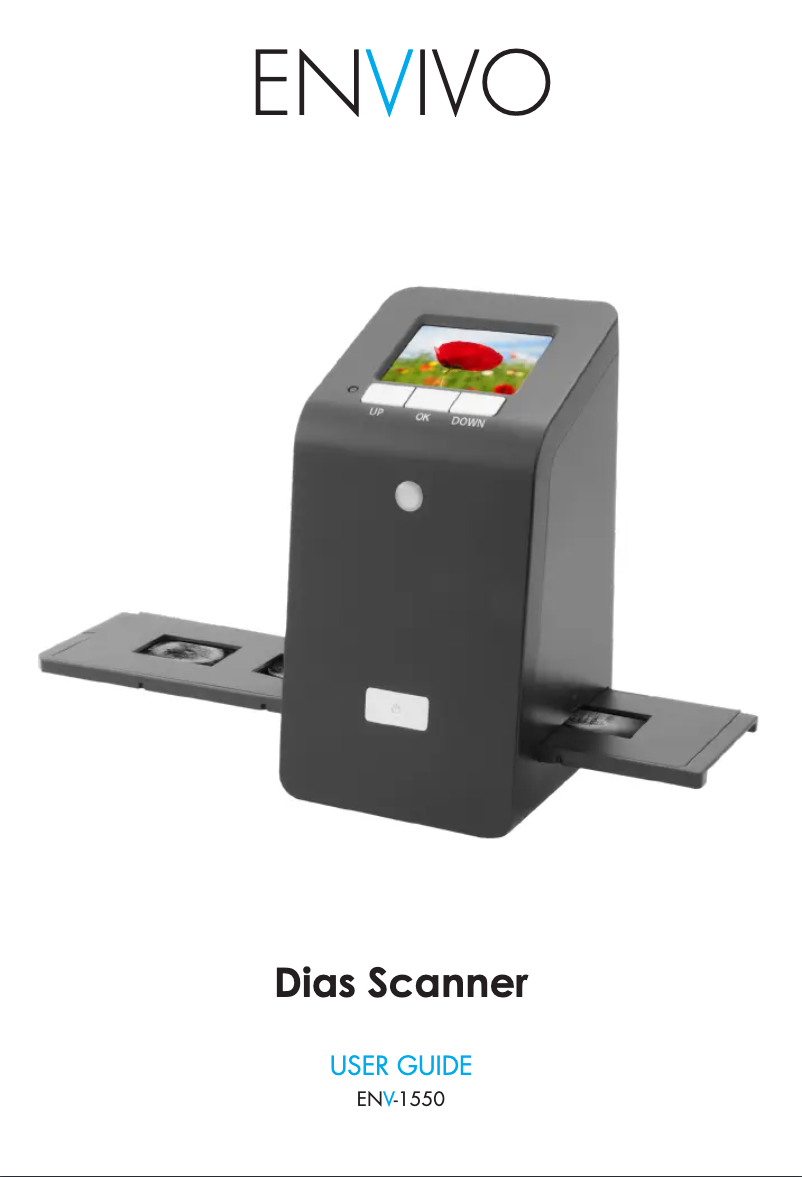 Page 1 de la notice Manuel utilisateur Envivo ENV-1550