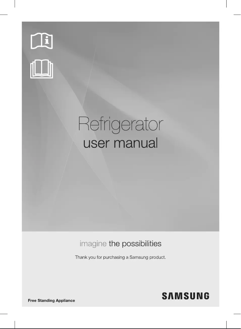 Página 1 del manual Manual de usuario Samsung RT38FAUDDGL