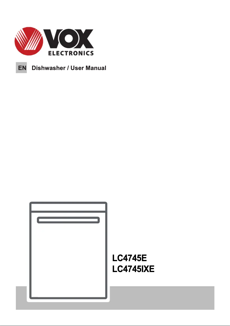 Página 1 del manual Manual de usuario VOX LC4745E