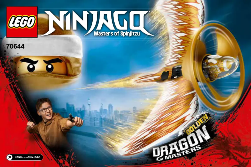 Página 1 del manual Manual de usuario Lego Ninjago 70644