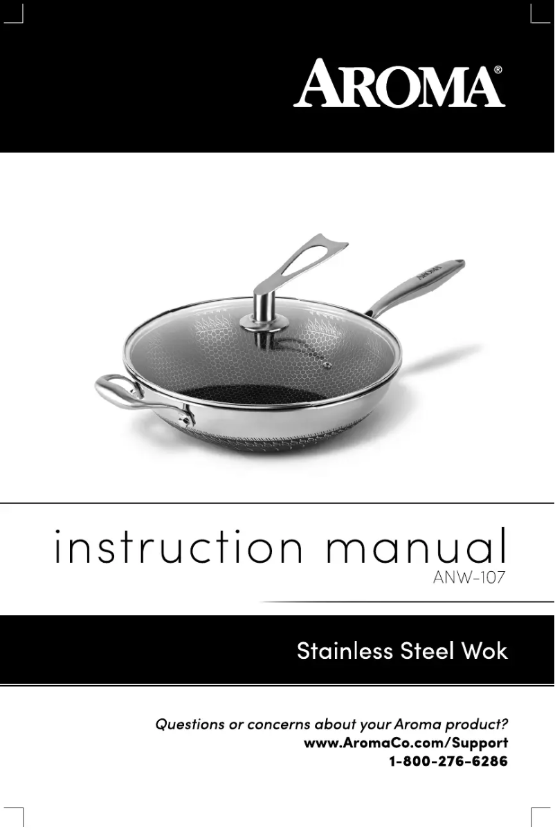 Page 1 de la notice Manuel utilisateur Aroma ANW-107