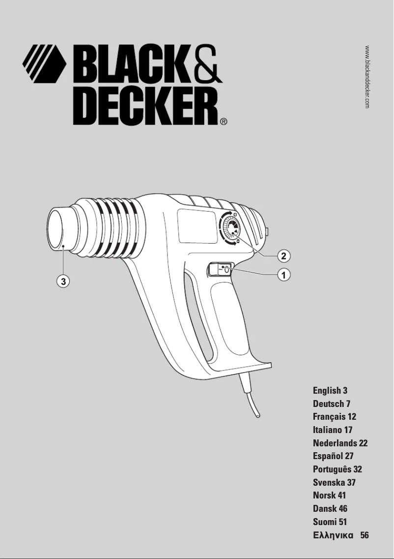 Page 1 de la notice Manuel utilisateur Black & Decker KX1800