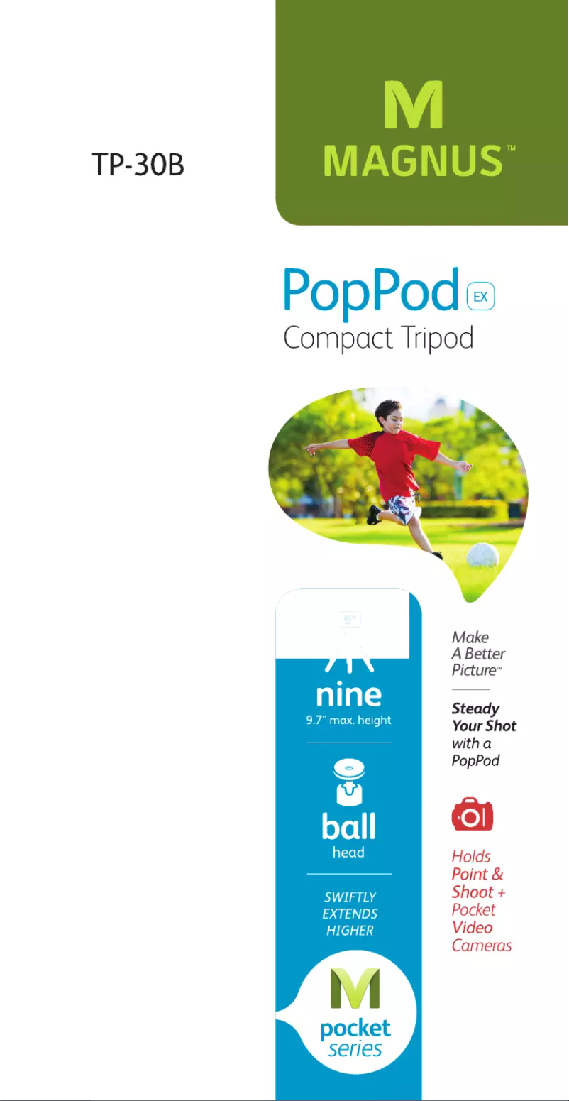 Page 1 de la notice Manuel utilisateur Magnus TP-30B