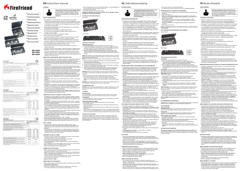 Página 1 del manual Manual de usuario TriStar KO-6584