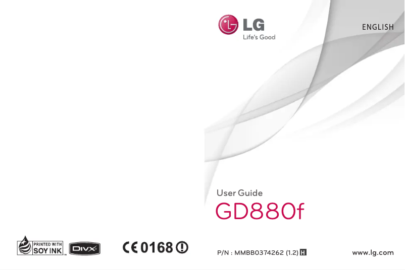 Página nº 1 - Manual de usuario LG GD880F