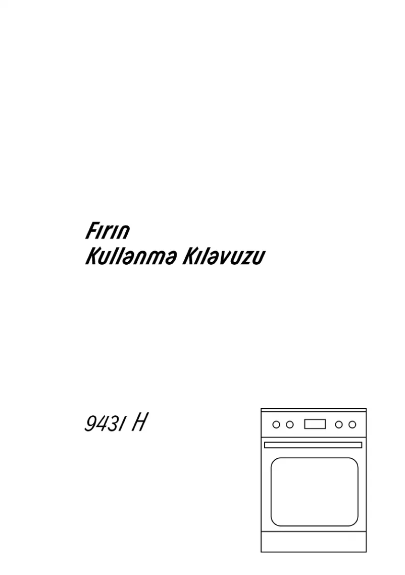 Page 1 de la notice Manuel utilisateur Arçelik 9431 H