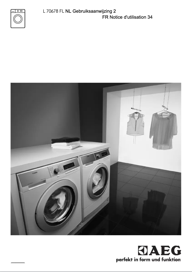 Page 1 de la notice Manuel utilisateur AEG L70678FL