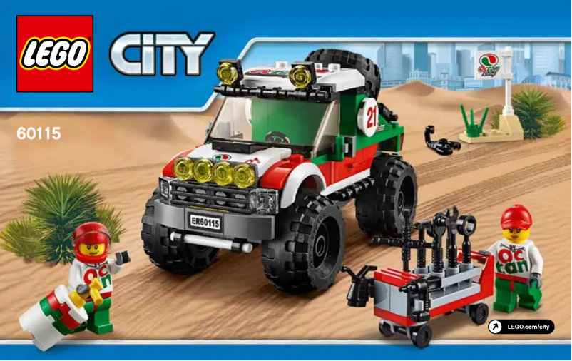 Page 1 de la notice Manuel utilisateur Lego City 60115