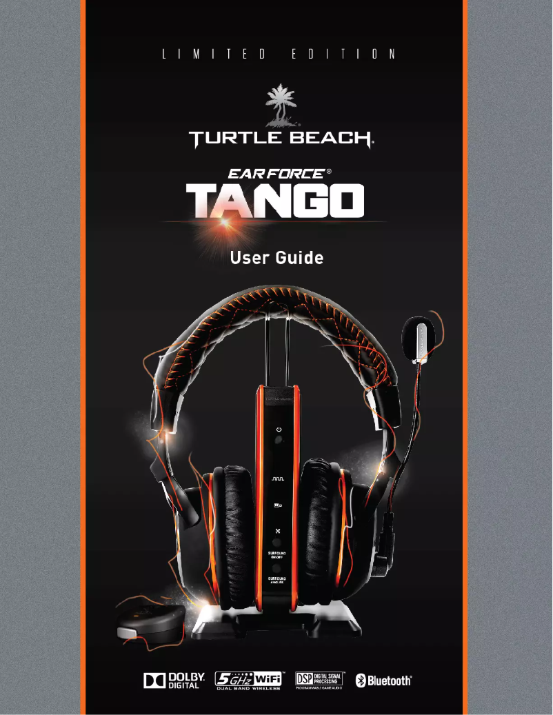 Page 1 de la notice Manuel utilisateur Turtle Beach Call of Duty: Black Ops II Ear Force Tango