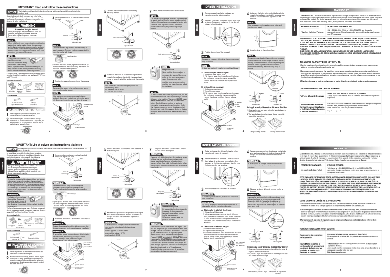 Página 1 del manual Manual de usuario LG WDP6B