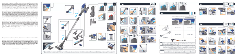 Page 1 of the manual User Manual Rowenta Air Force 360 RH9059WO