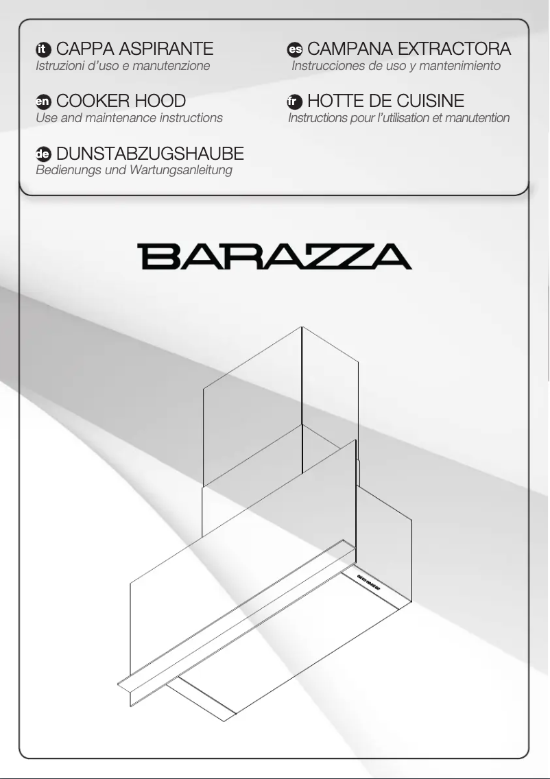 Page 1 de la notice Manuel utilisateur Barazza 1KUNP91