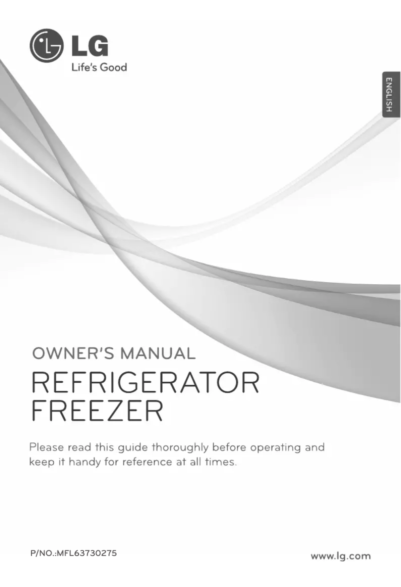 Page 1 de la notice Manuel utilisateur LG GC-B419BLQ