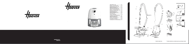 Page 1 de la notice Mode d'emploi Hoover Brave BV60PET 011