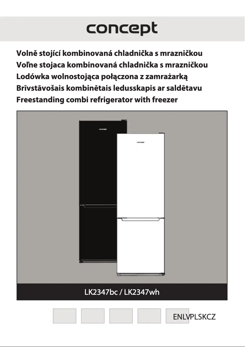 Página 1 del manual Manual de usuario Concept LK2347bc