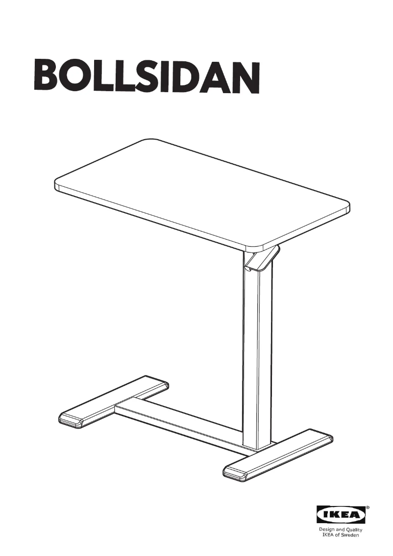 Page 1 de la notice Manuel utilisateur Ikea BOLLSIDAN 605.578.02