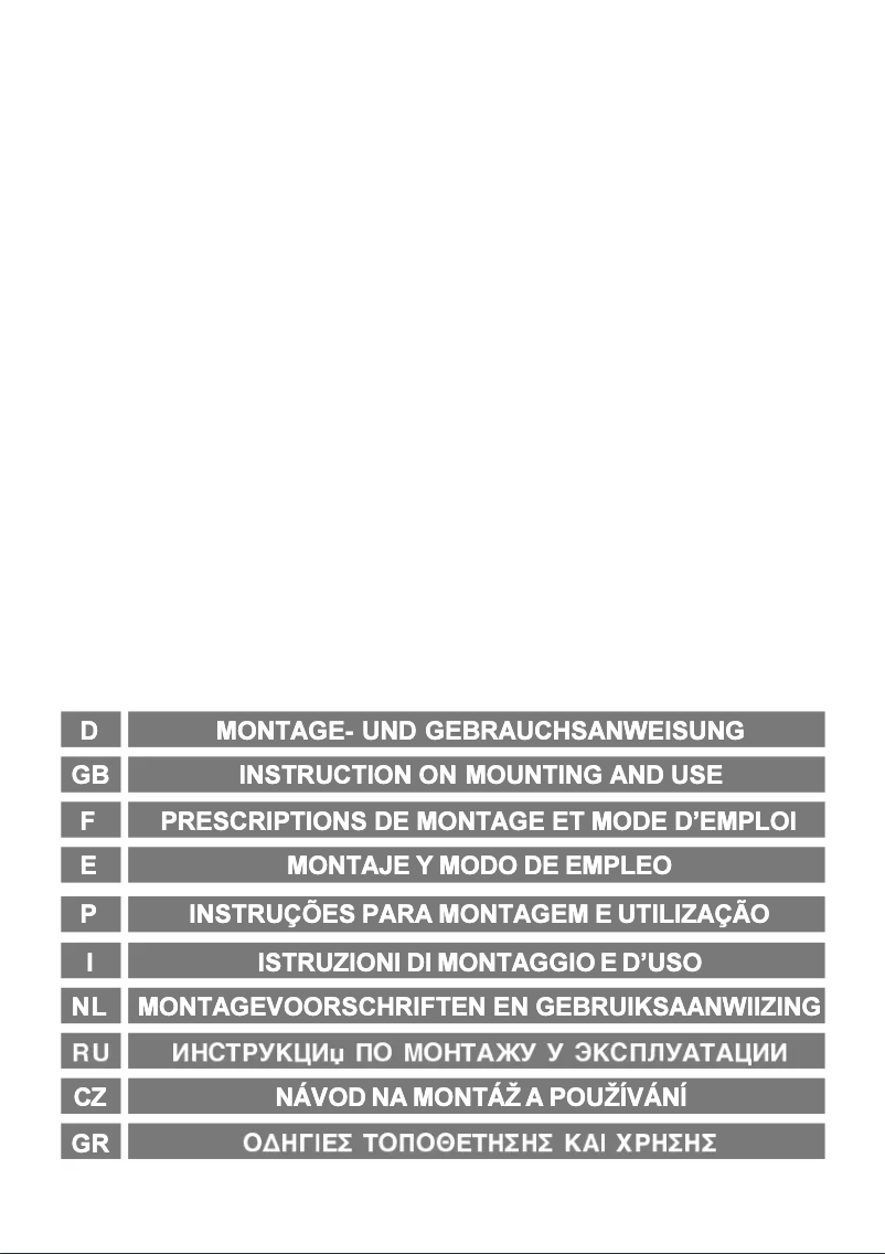 Página 1 del manual Manual de usuario Candy CA CBP 62 N