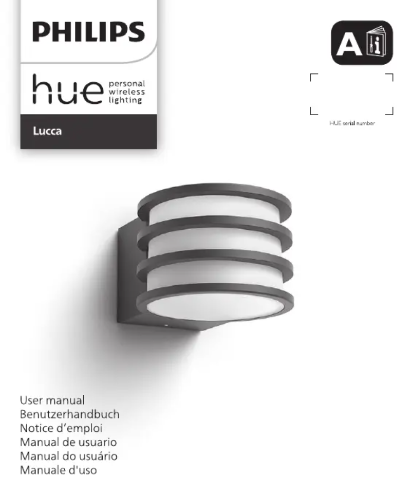 Página 1 del manual Manual de usuario Philips Lucca