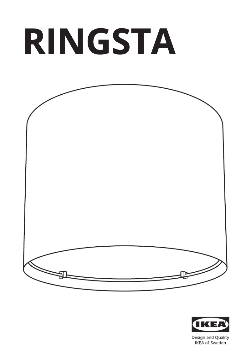 Image de la première page du manuel de l'appareil RINGSTA 004.053.69