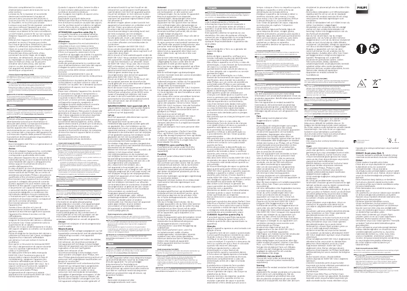 Página 1 del manual Manual de usuario Philips PerfectCare Expert Plus GC8960