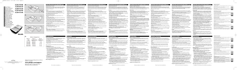 Página 1 del manual Manual de usuario Philips MultiLife SCB5350NB