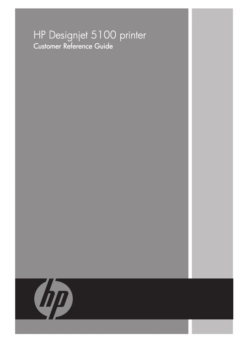 Page n°1 - Manuel utilisateur HP DesignJet 5100