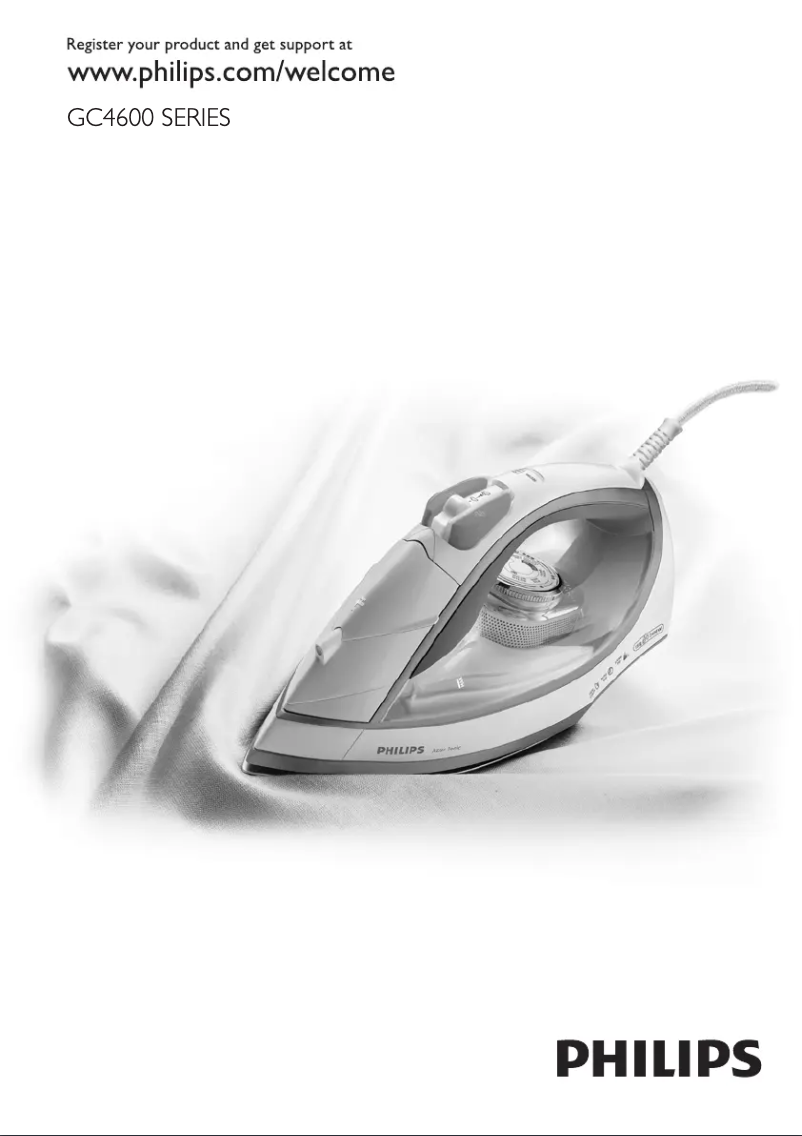 Página 1 del manual Manual de usuario Philips Azur Ionic GC4640