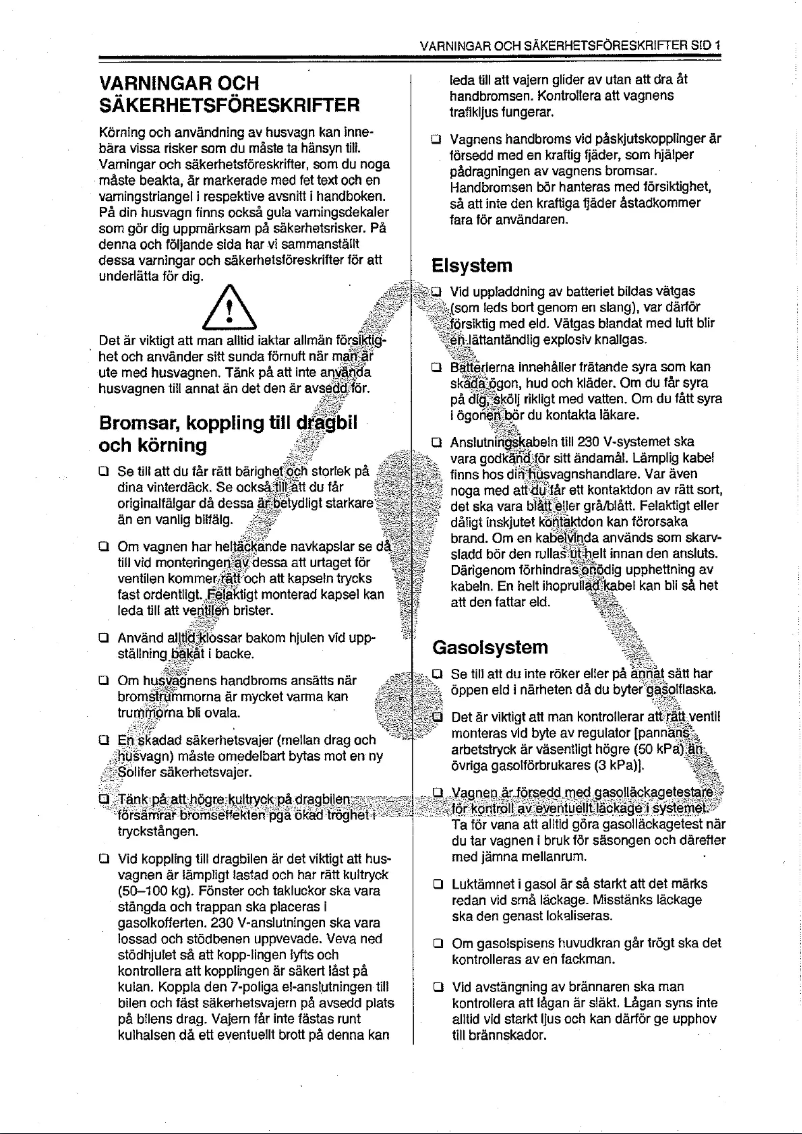 Page 1 de la notice Manuel utilisateur Solifer S10 (1999)