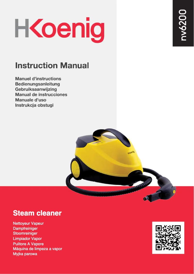 Page 1 de la notice Manuel utilisateur H.Koenig NV6200