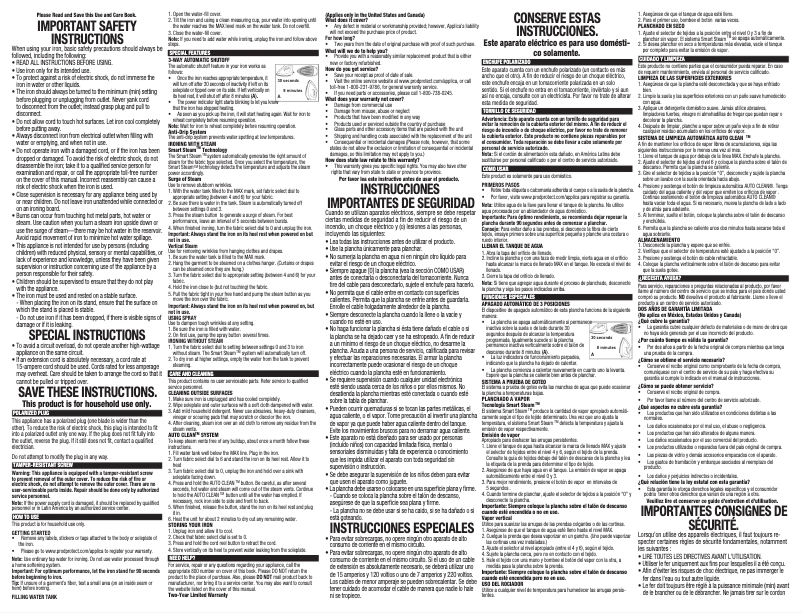 Image de la première page du manuel de l'appareil ICR07X