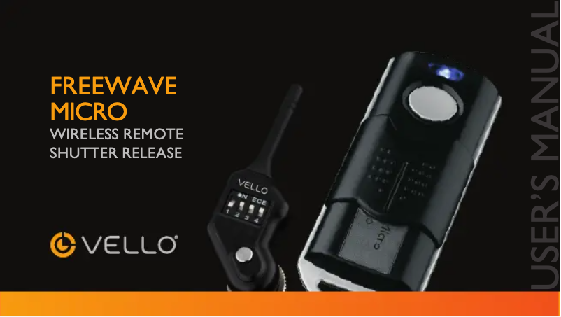 Page 1 de la notice Manuel utilisateur Vello FWM-N2