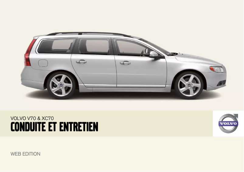 Page 1 de la notice Manuel utilisateur Volvo XC70 (2007)