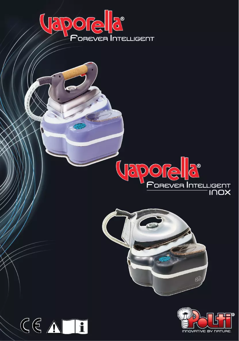 Page 1 de la notice Manuel utilisateur Polti Vaporella Forever Intelligent Inox