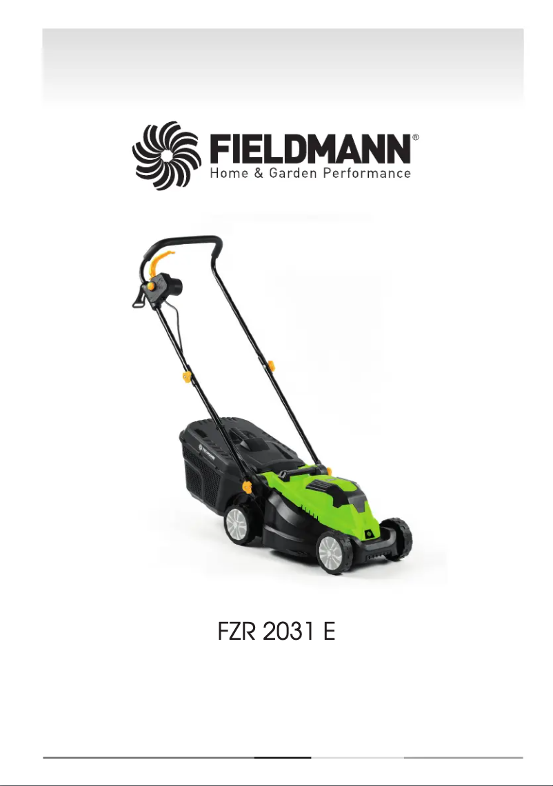 Page 1 de la notice Manuel utilisateur Fieldmann FZR 2031-E