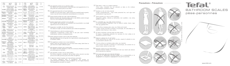 Page 1 de la notice Manuel utilisateur Tefal PP1202 Premio