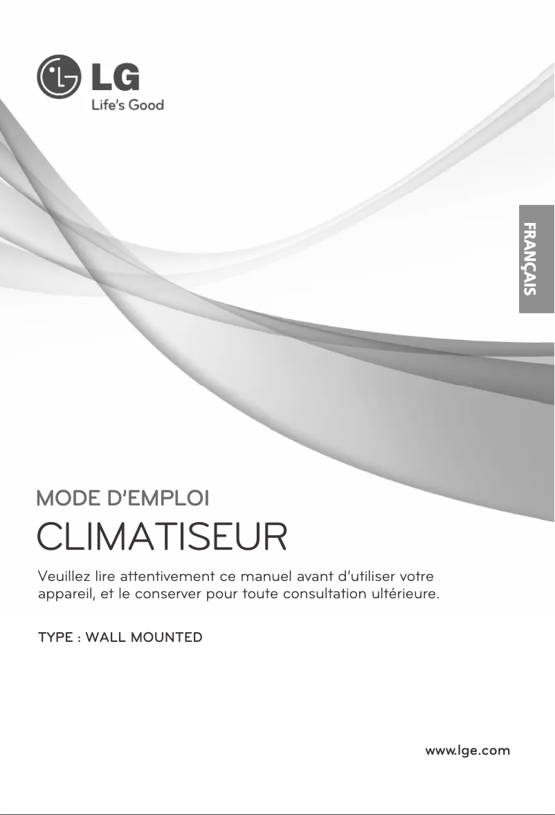 Page 1 de la notice Manuel utilisateur LG LSNH2468RM1