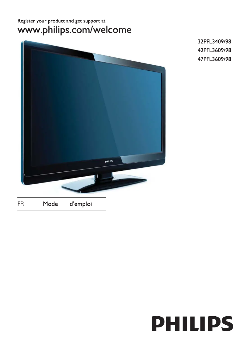 Página 1 del manual Manual de usuario Philips 32PFL3409