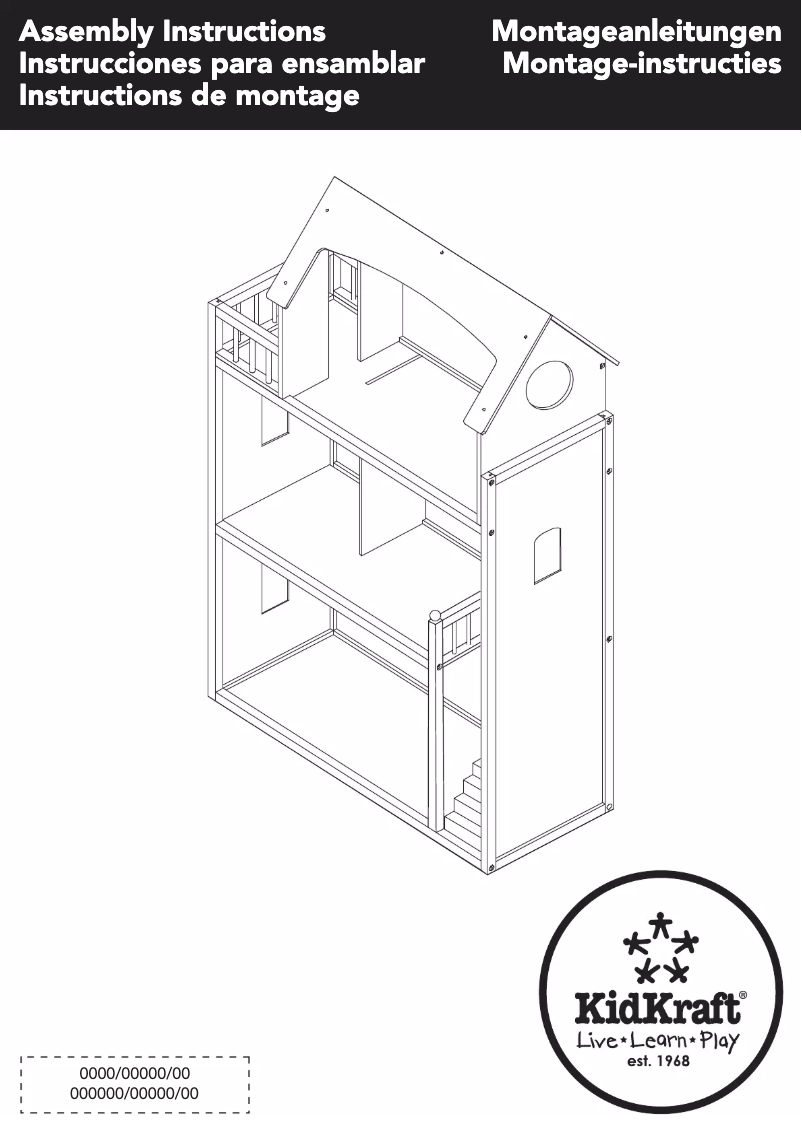 Página 1 del manual Manual de usuario KidKraft Kayla