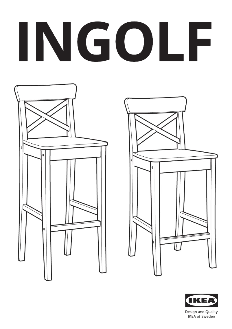 Page 1 de la notice Manuel utilisateur Ikea INGOLF 902.485.15