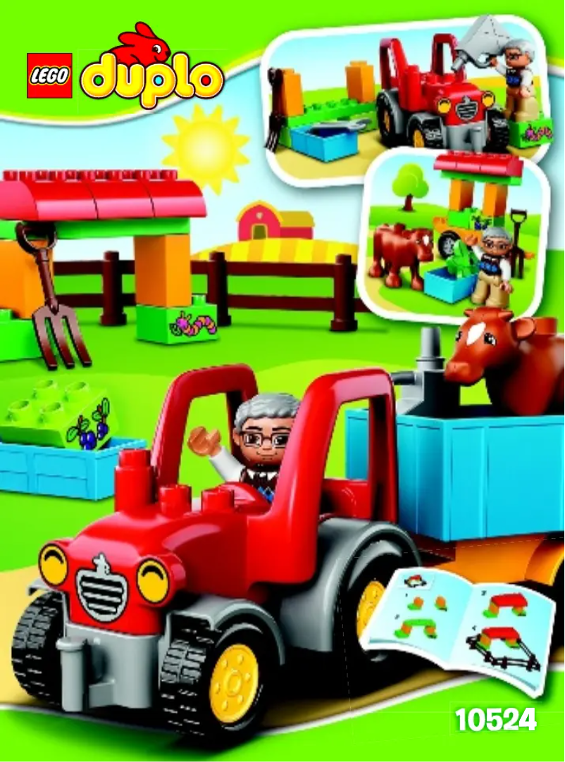 Page 1 de la notice Manuel utilisateur Lego Duplo 10524