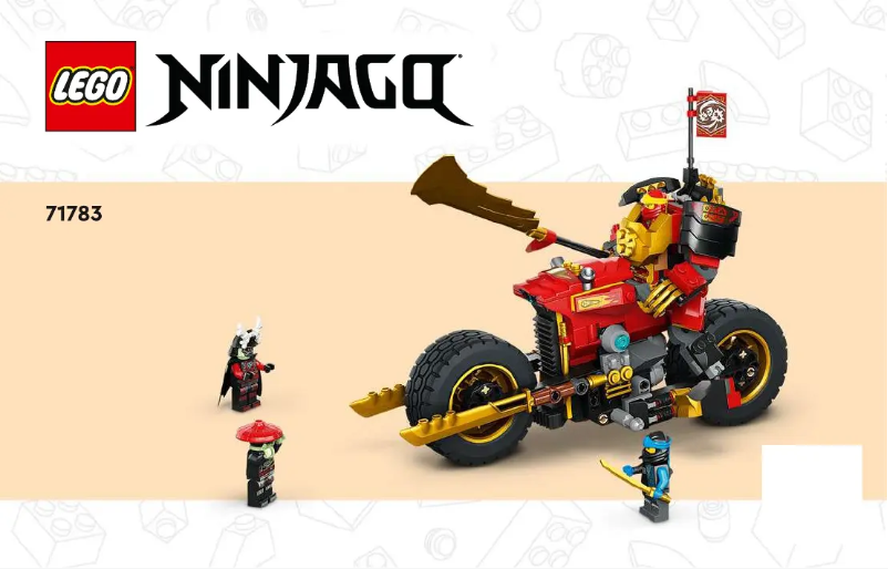 Página 1 del manual Manual de usuario Lego Ninjago 71783