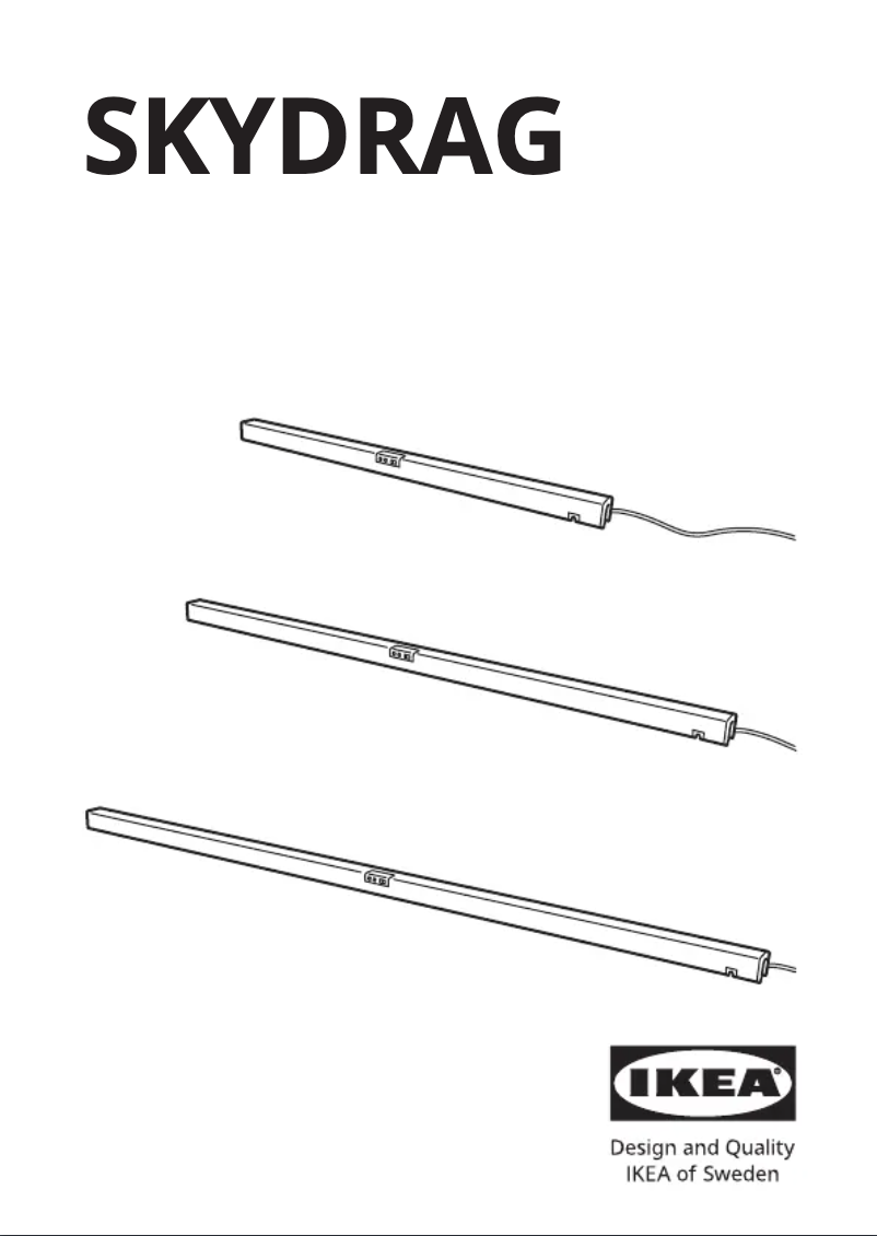 Page 1 de la notice Manuel utilisateur Ikea SKYDRAG 004.395.95